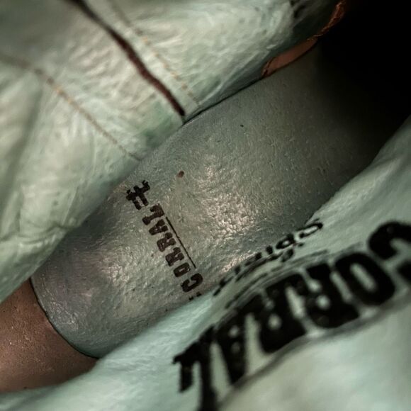 Corral Indie Spirid LD Brown Alamo Cowboy Ankle Boot Booties Women's Size 8.5 - Picture 11 of 14